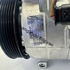 DENSO 437100-7311 AC Compressor rear housing port connections