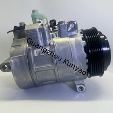 DENSO 437100-6171 AC Compressor rear housing port connections