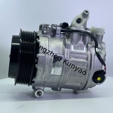 DENSO 437100-6381 AC Compressor rear housing port connections