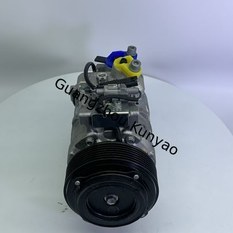 DENSO 437100-7270 AC Compressor rear housing port connections