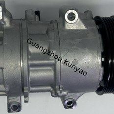 DENSO IC437150-0240 AC Compressor rear housing port connections