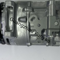 DENSO IC437150-0200 AC Compressor rear housing port connections