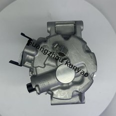 DENSO IC437150-0490 AC Compressor rear housing port connections