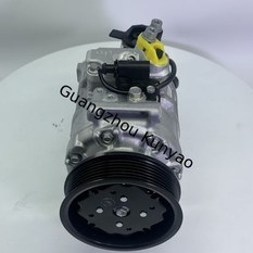 DENSO 437100-5421 AC Compressor rear housing port connections