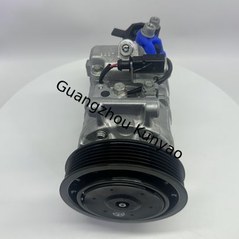 DENSO 437100-7411 AC Compressor pulley clutch side 6PK 125MM