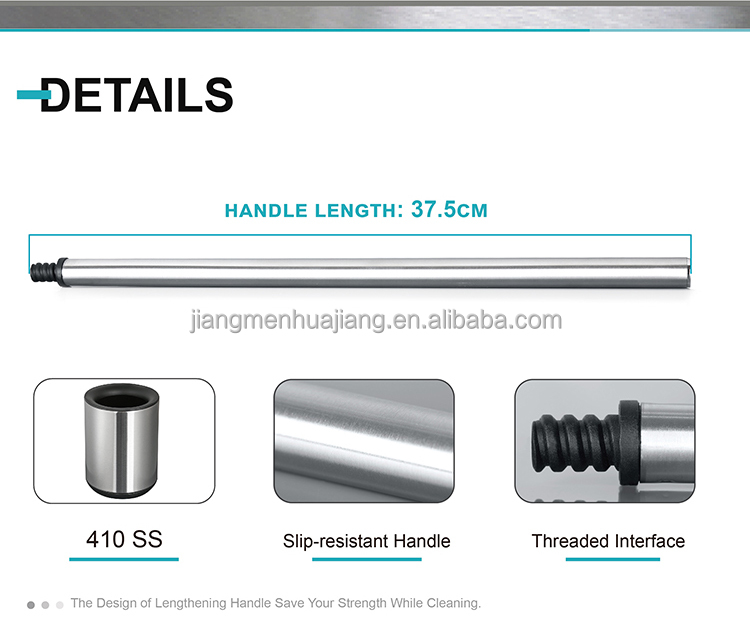 Modern Design Stainless Steel Toilet Brush with Matt Finish and Anti-Fingerprint Silicone
